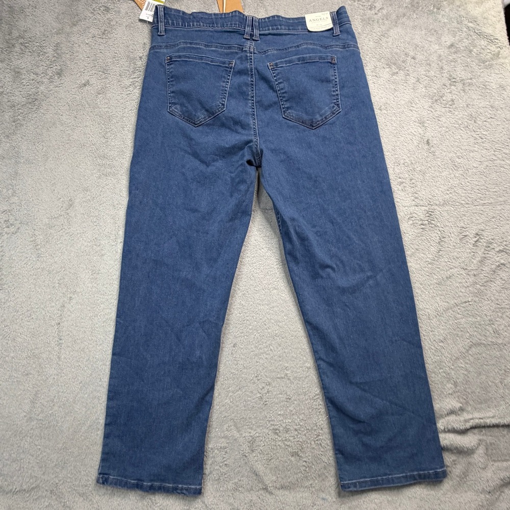 Angels Forever Young Everluxe Sculpt Straight Ankle Jeans Blue Size 14 NWT - Picture 13 of 14